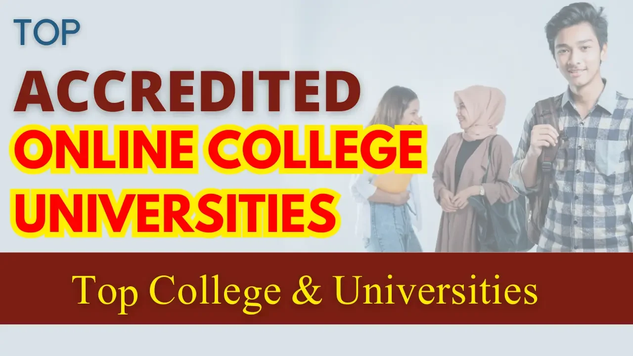 Top Accredited Online College Universities