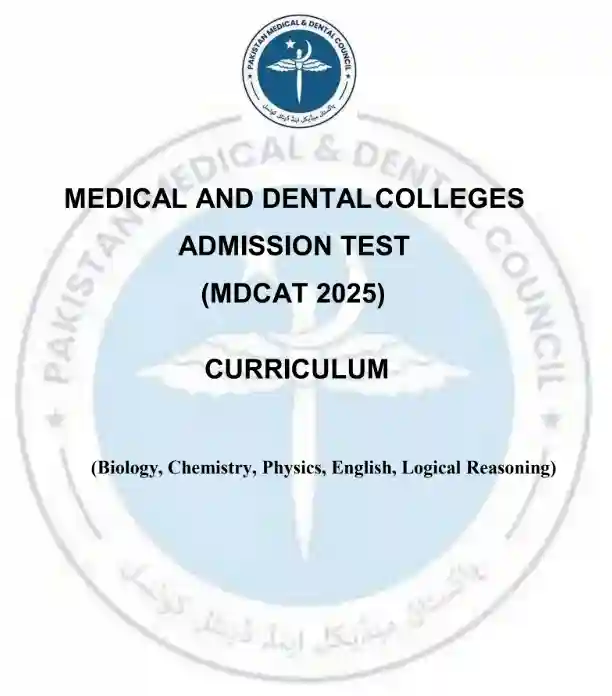 MDCAT Syllabus 2025 Latest Syllabus Download PDF (Free)