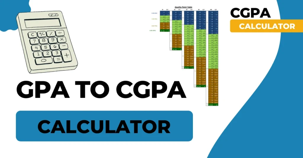 GPA to CGPA Calculator