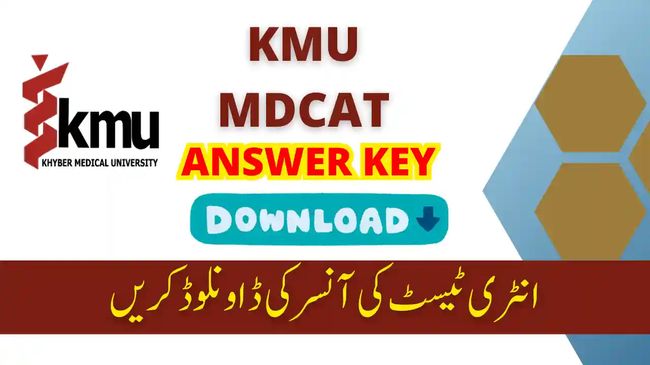 KMU MDCAT 2025 Ans Key