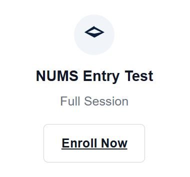 NUMS Prep Session
