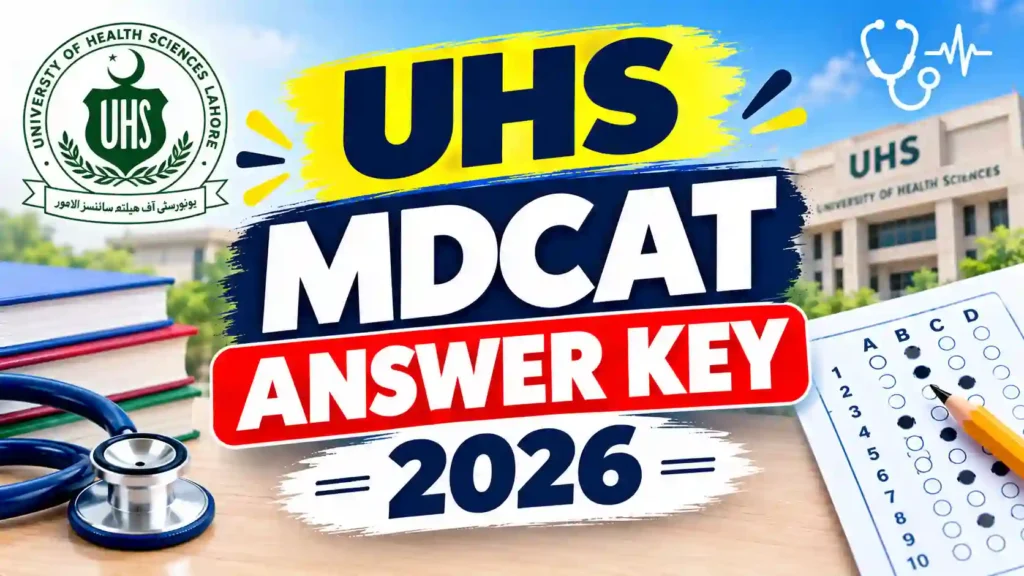 UHS MDCAT 2026 Answer Key