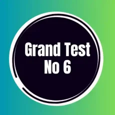 Grand Test 6 MDCAT Grand Test 6