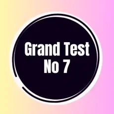 Grand Test 7 MDCAT Grand Test 7